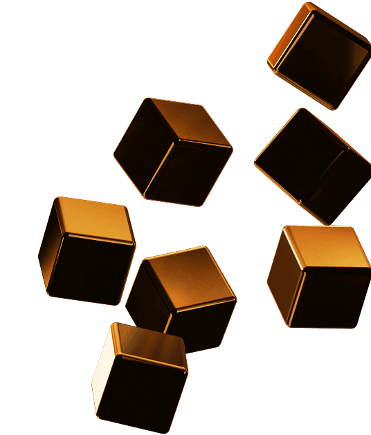 Gold Cubes